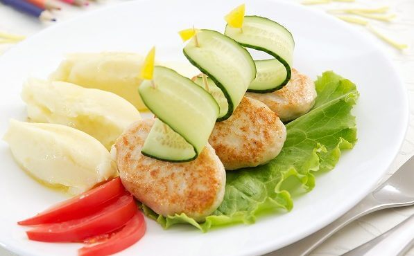 Kuzu etli patates köftesi 1 yaş ve sonrası