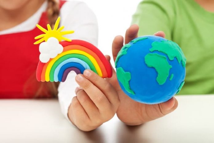 Evde oyun hamuru yapımı Making play dough at home
