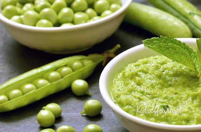 Bebek ve çocuklar için bezelyeli tarifler Recipes with peas for babies and children