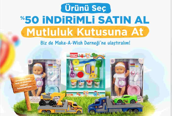 Altın Kalpler projesi çocukları sevindiriyor